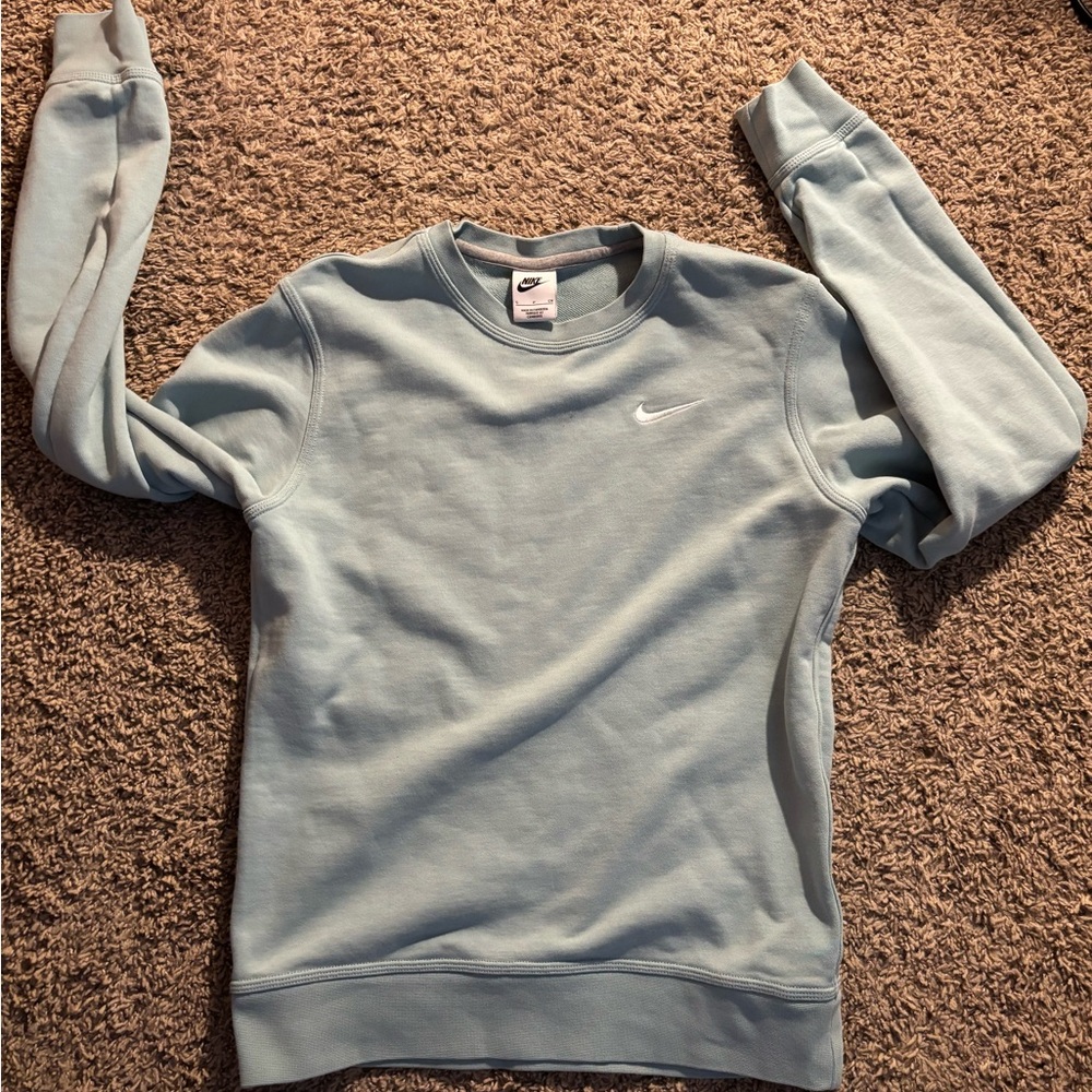 Nike Light Blue Sweatshirt